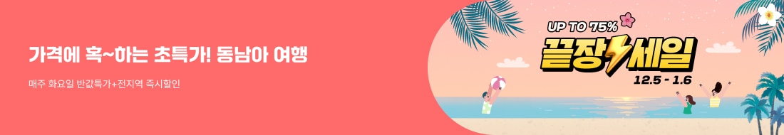 동남아 ★끝장세일★