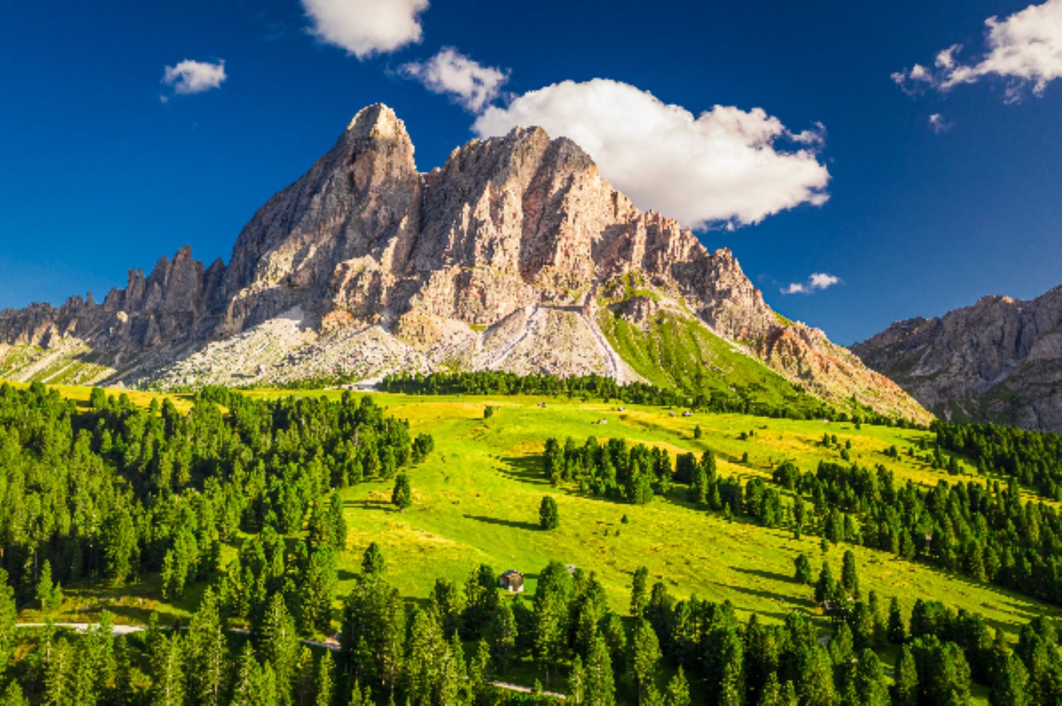 이탈리아 전경과 관광 이미지