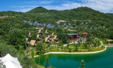 산 위 별장 경의로운 장가계