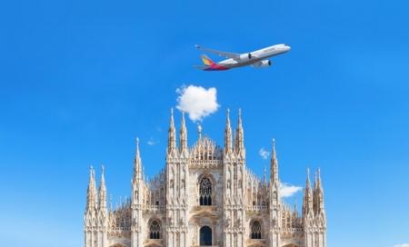 아시아나항공  밀라노 신규취항